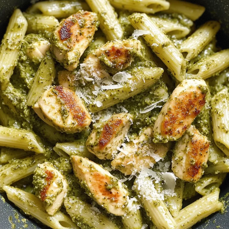 Best Creamy Pesto Chicken Pasta Recipe (Easy u0026 Family Favorite Dinner)