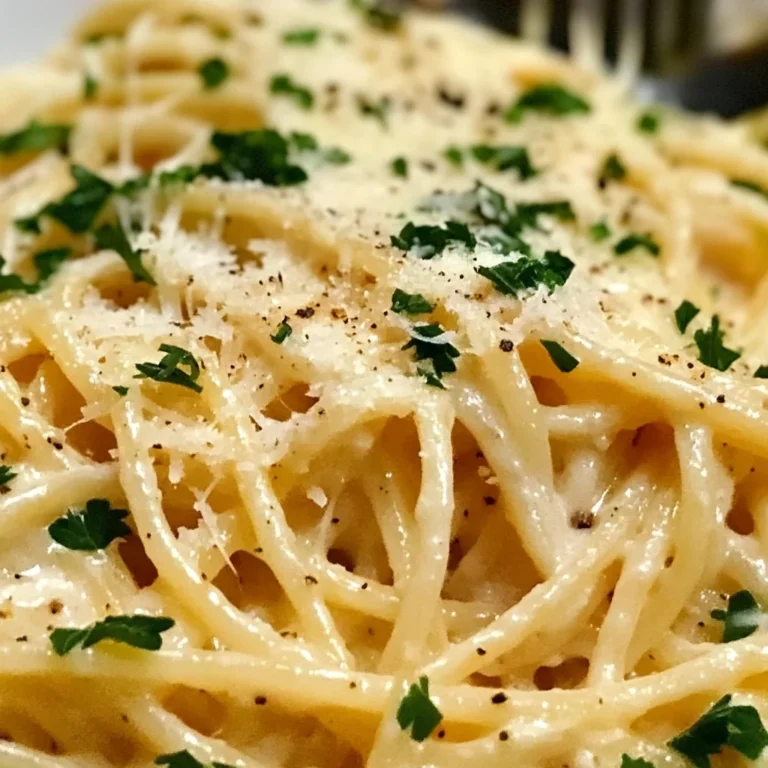 Cheesy Garlic Parmesan Spaghetti