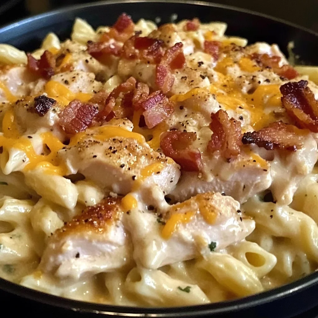 Chicken Bacon Ranch Pasta