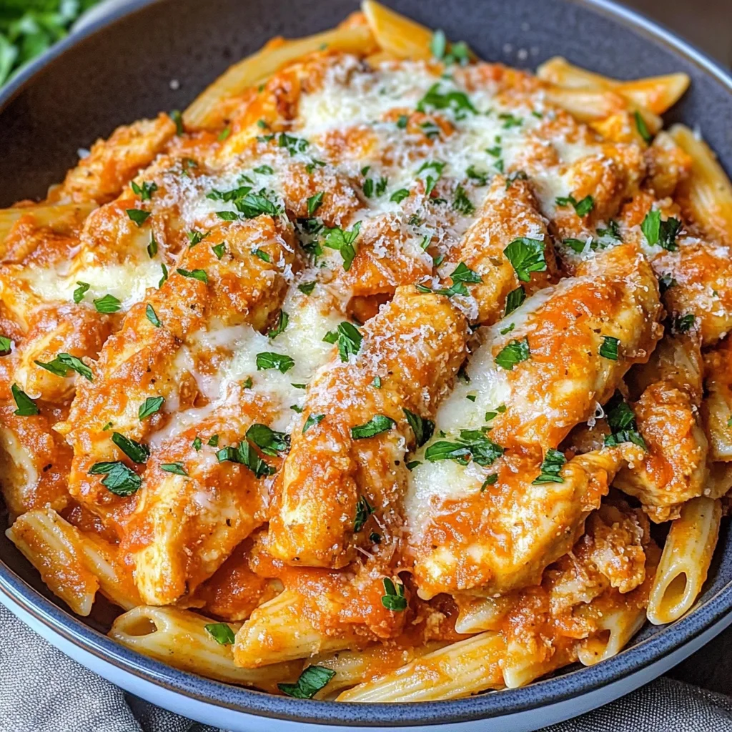 Chicken Parmesan Pasta