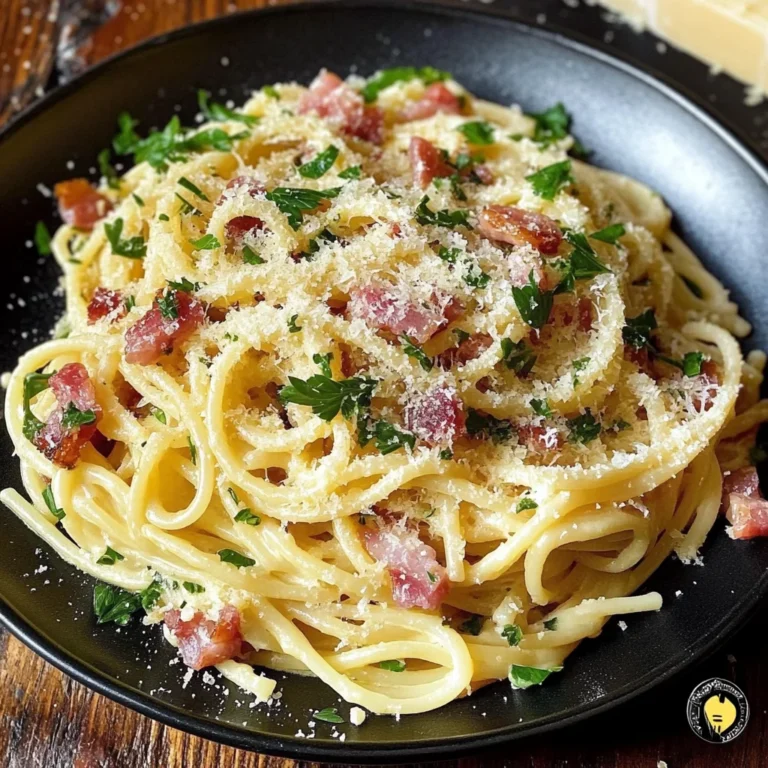Classic Italian Spaghetti Carbonara