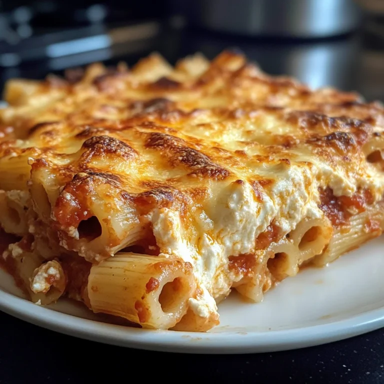 Creamy Baked Pasta with Ricotta