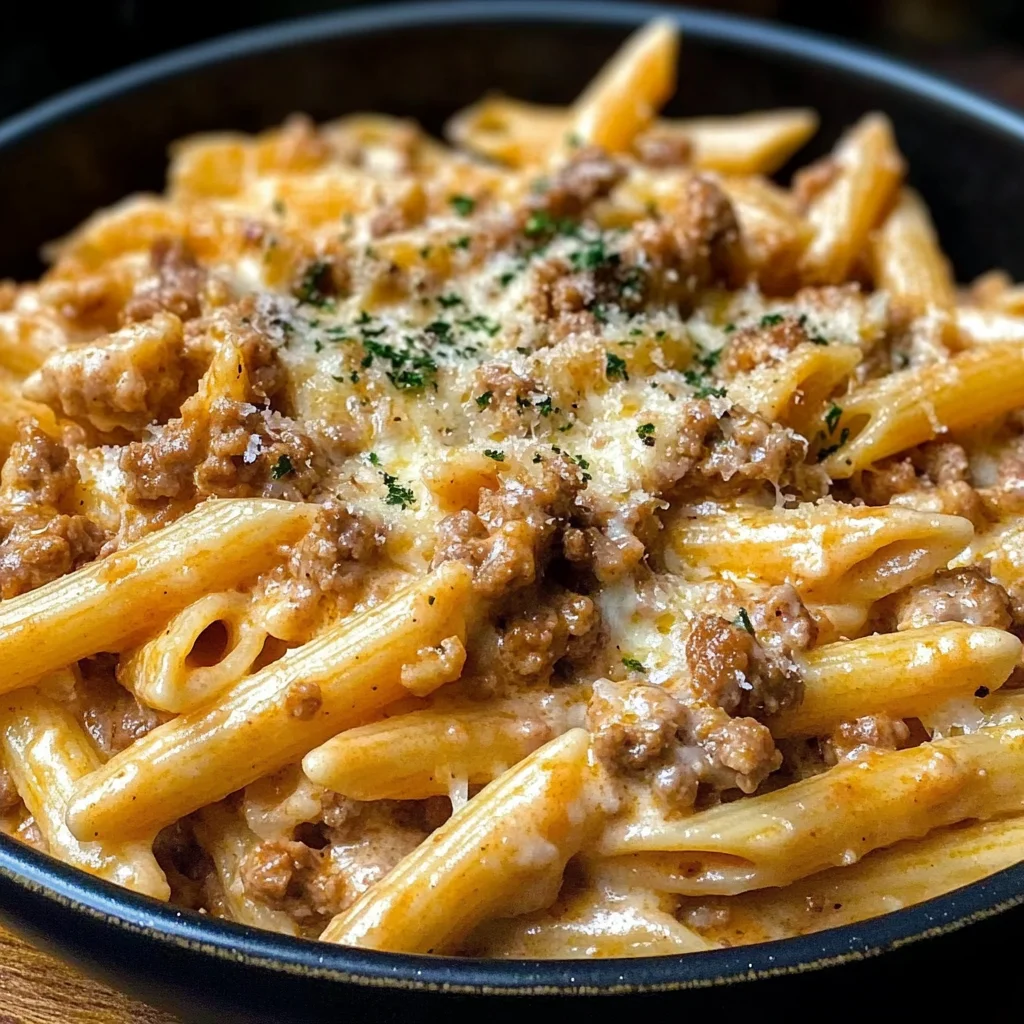 Creamy Beef Pasta