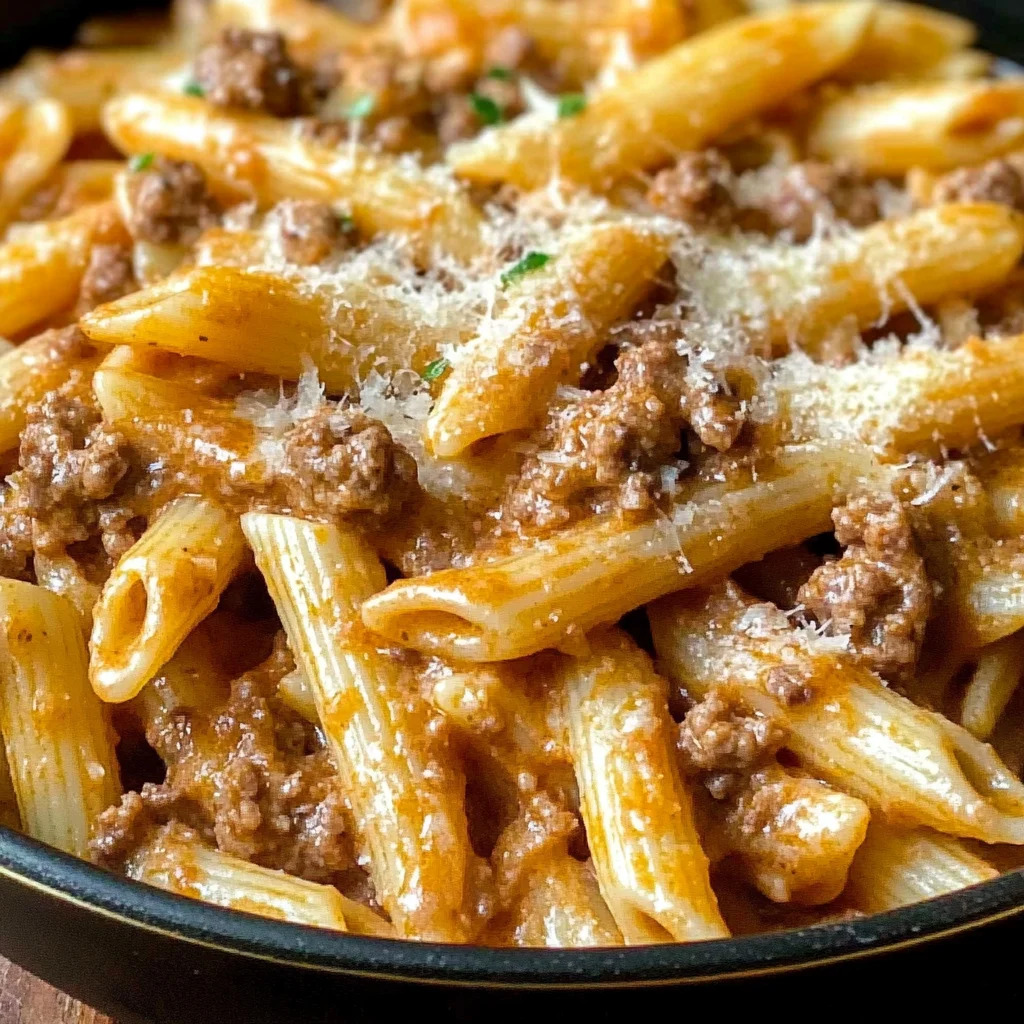 Creamy Beef Pasta