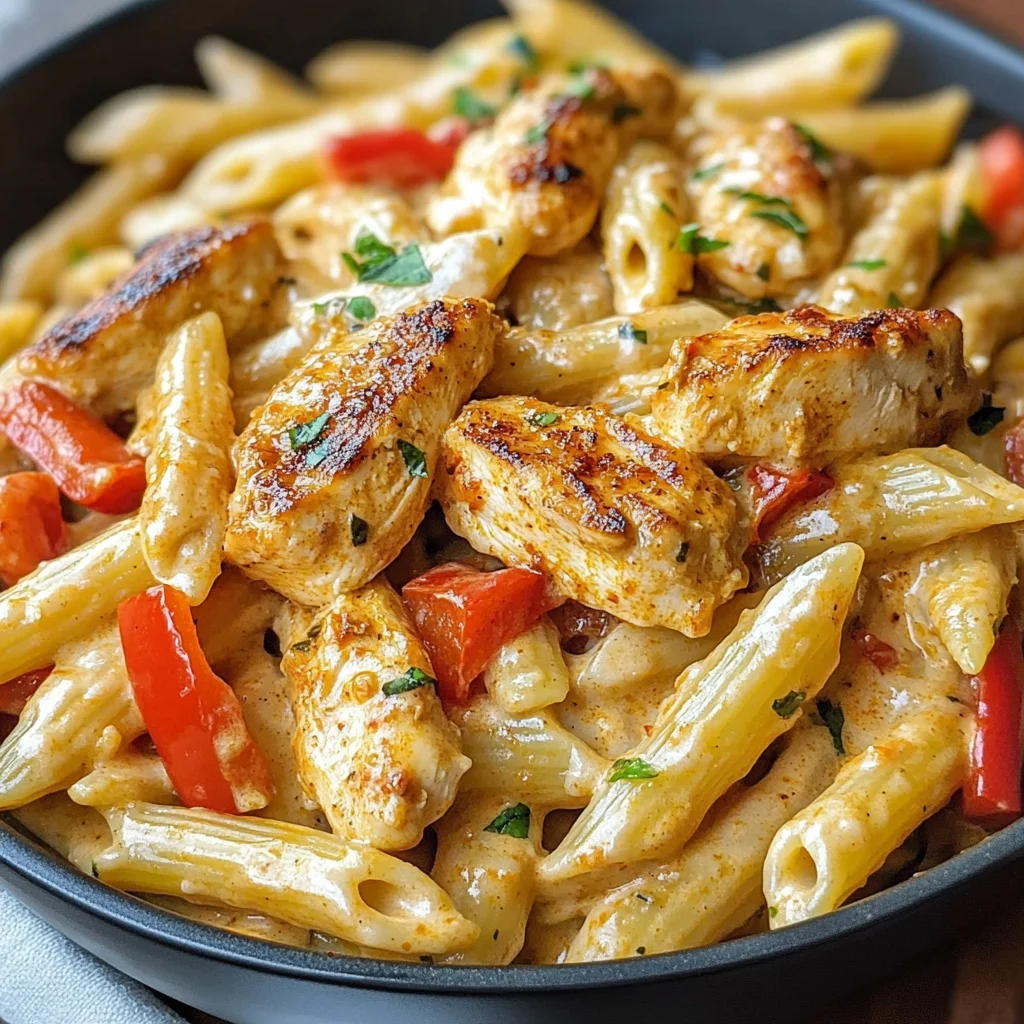 Creamy Cajun Chicken Pasta