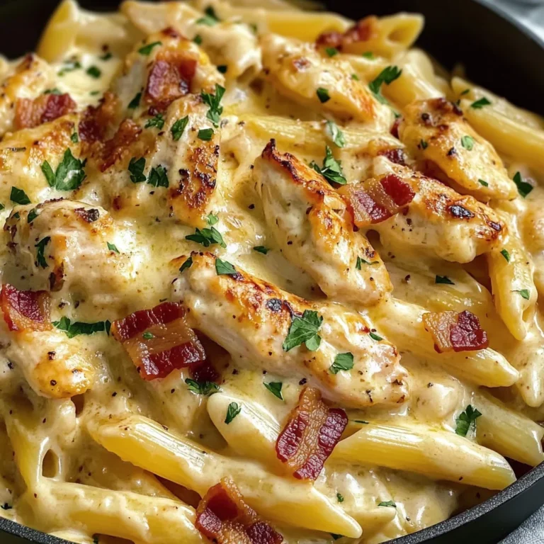 Creamy Crack Chicken Pasta