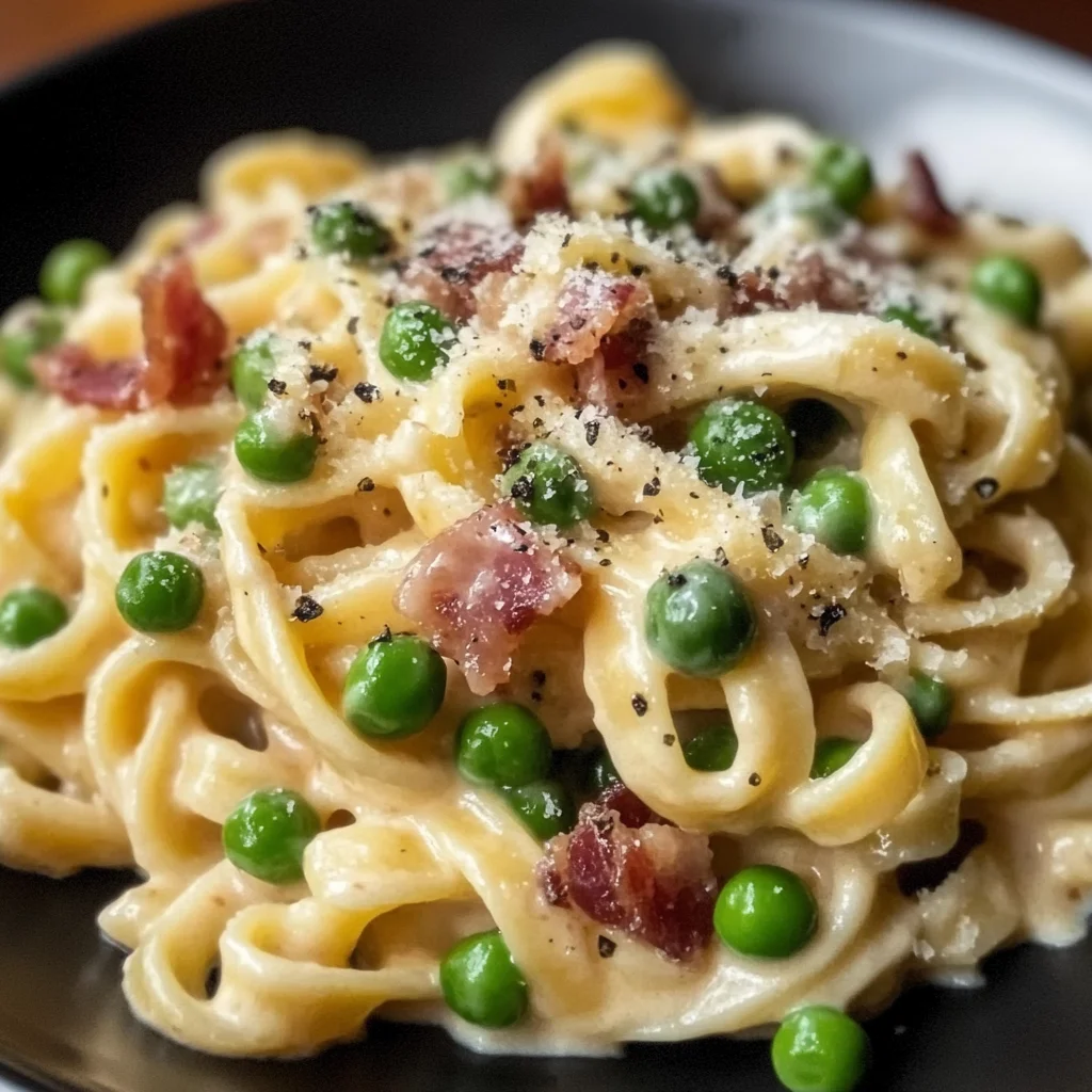 Creamy Pasta with Peas and Pancetta: An Incredible Ultimate Recipe