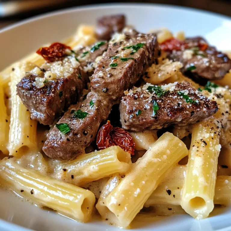 Creamy Steak Pasta