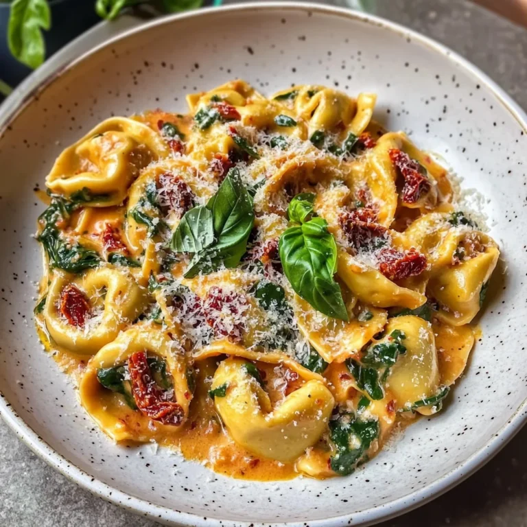 Creamy Sun-Dried Tomato "Marry Me" Tortellini