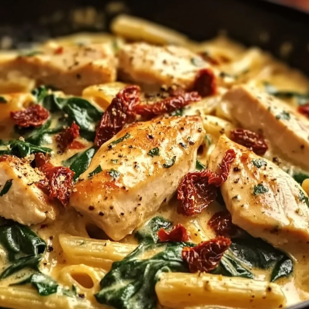 Creamy Tuscan Chicken Pasta