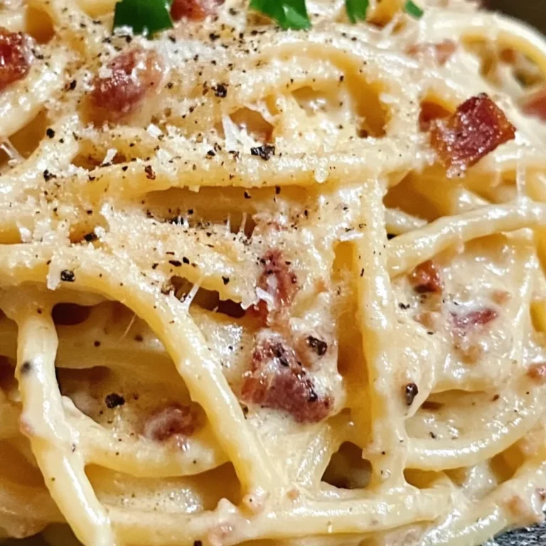 Deliciously Creamy Spaghetti Carbonara Recipe