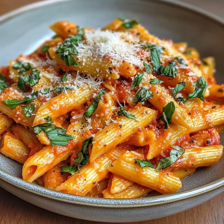 Dreamy Garlic Tomato Pasta