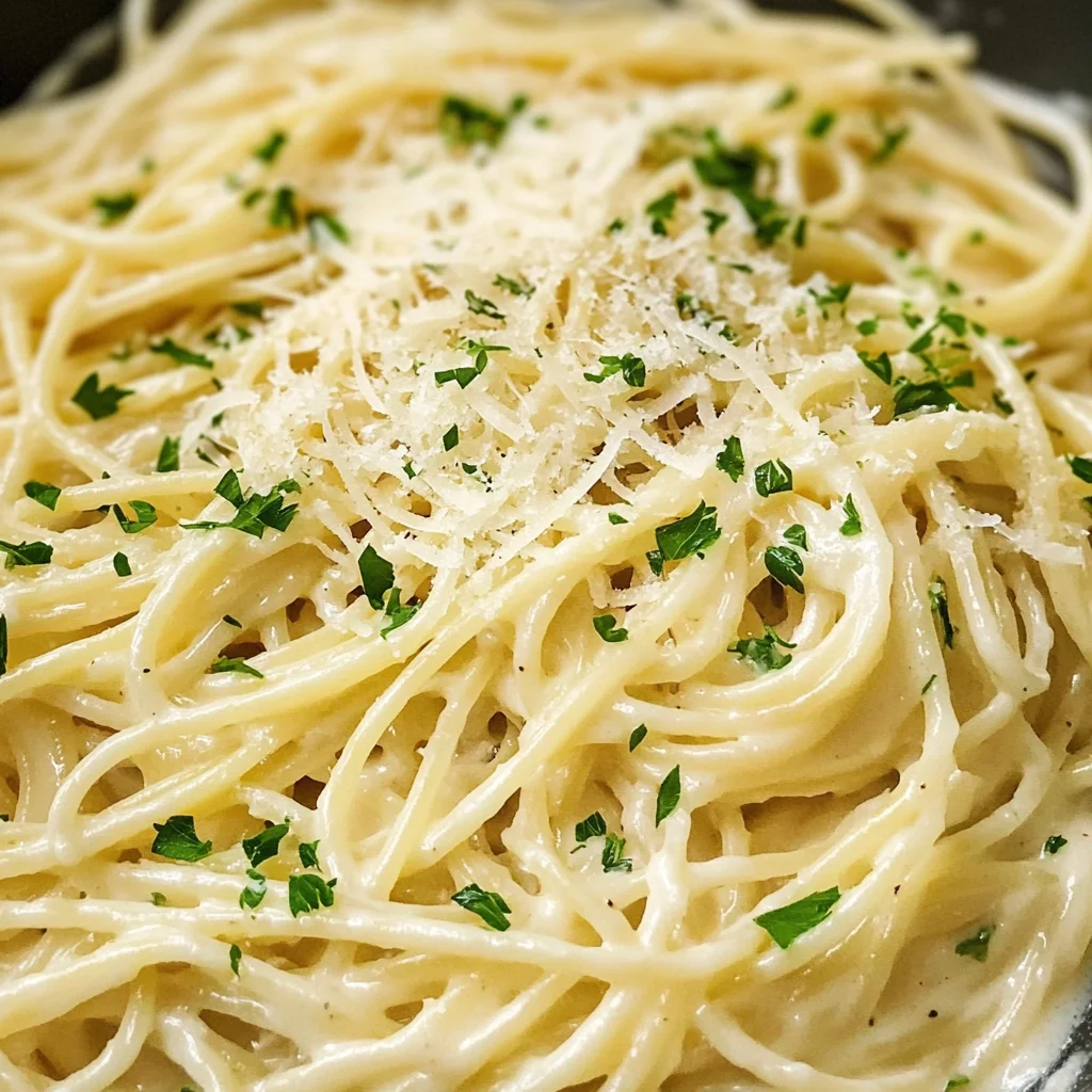 Garlic Parmesan Pasta (One Pot!)