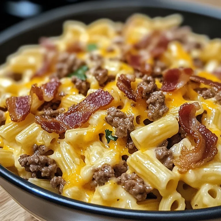 Loaded Bacon Cheeseburger Pasta You'll Crave Again and Again