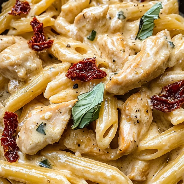 Marry Me Chicken Pasta