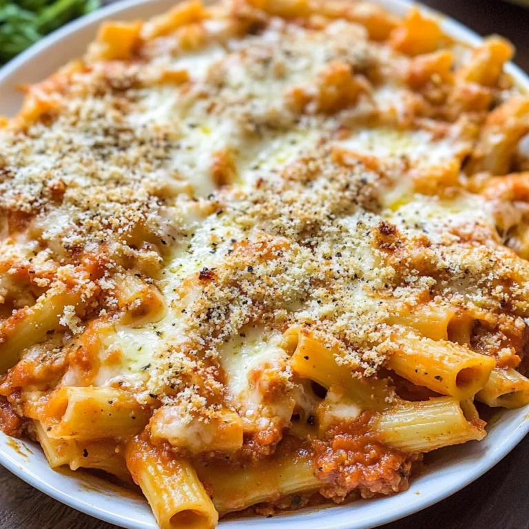 Olive Garden Five Cheese Ziti Al Forno Copycat (Video)