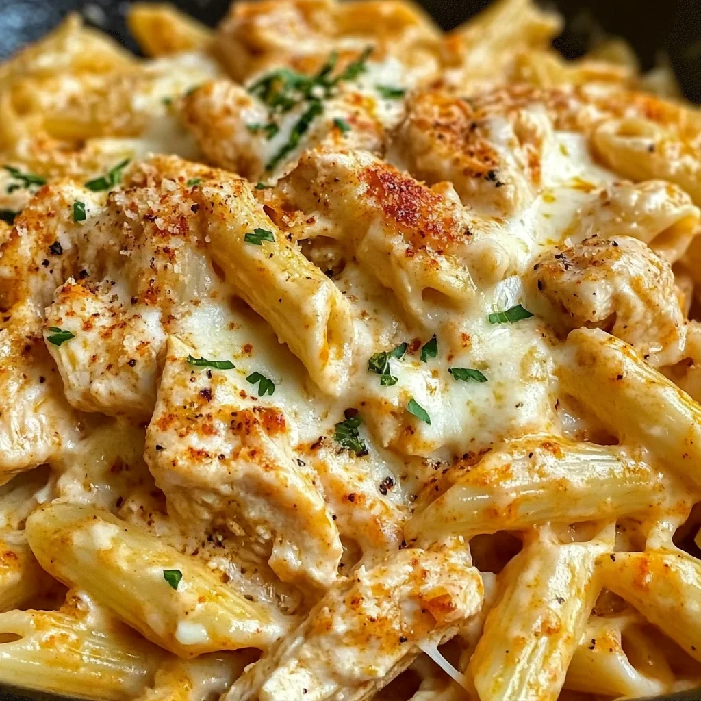 One-Pot Creamy Cajun Garlic Chicken Pasta