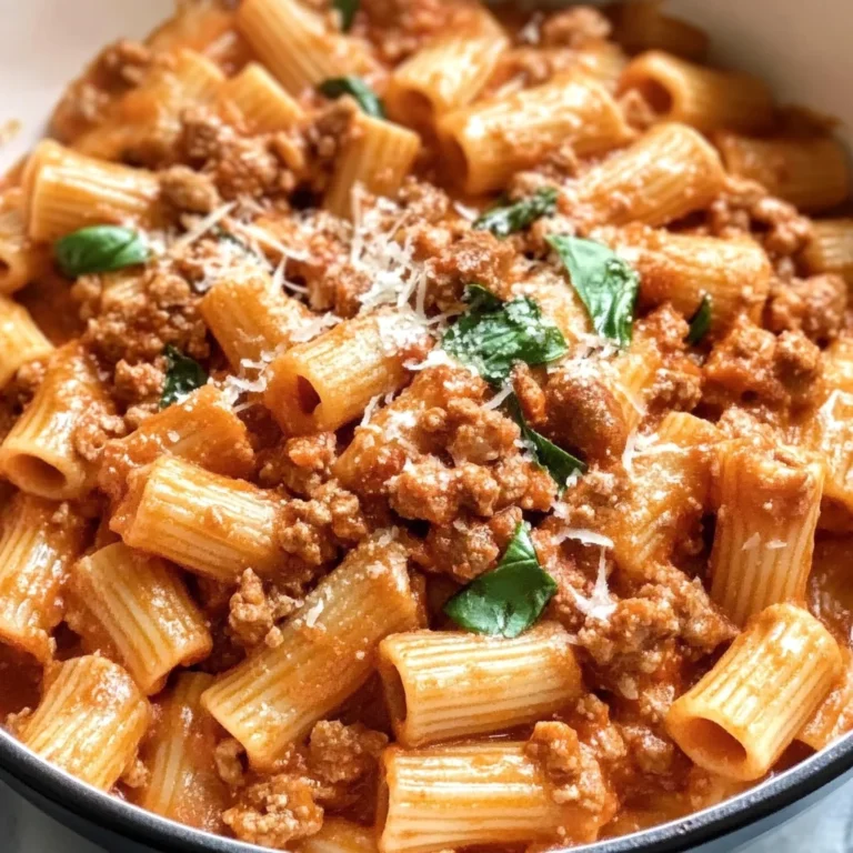 Rigatoni Pasta Recipe