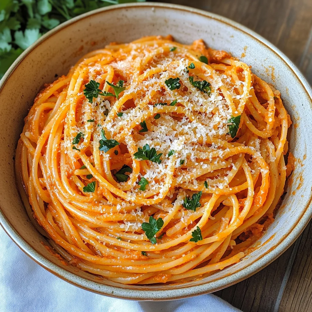 Roasted Red Pepper Pasta