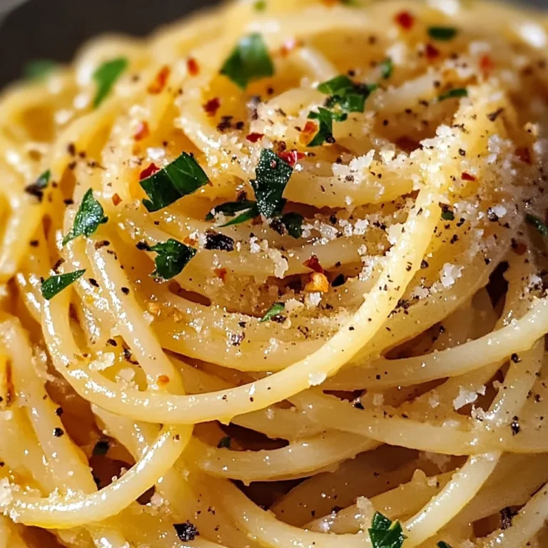 Spaghetti with Garlic and Oil (Aglio E Olio)