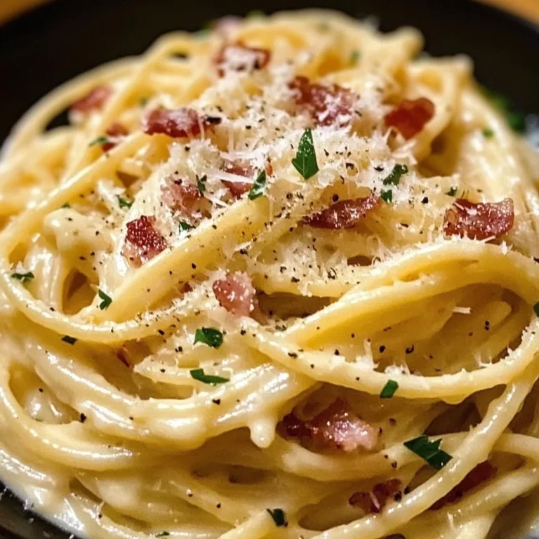 Whip Up Irresistible Creamy Carbonara Pasta in Just 20 Minutes!