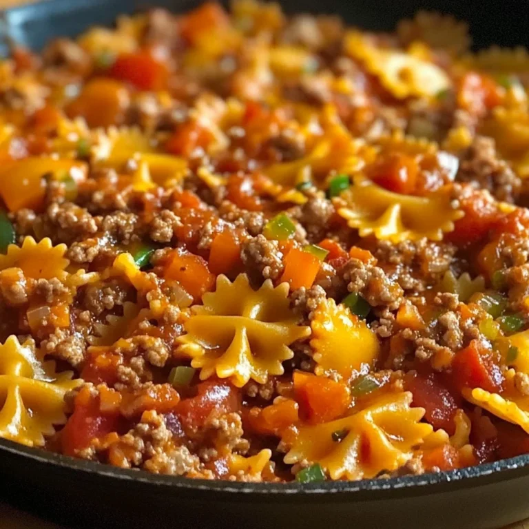 Stuffed Pepper Pasta Skillet